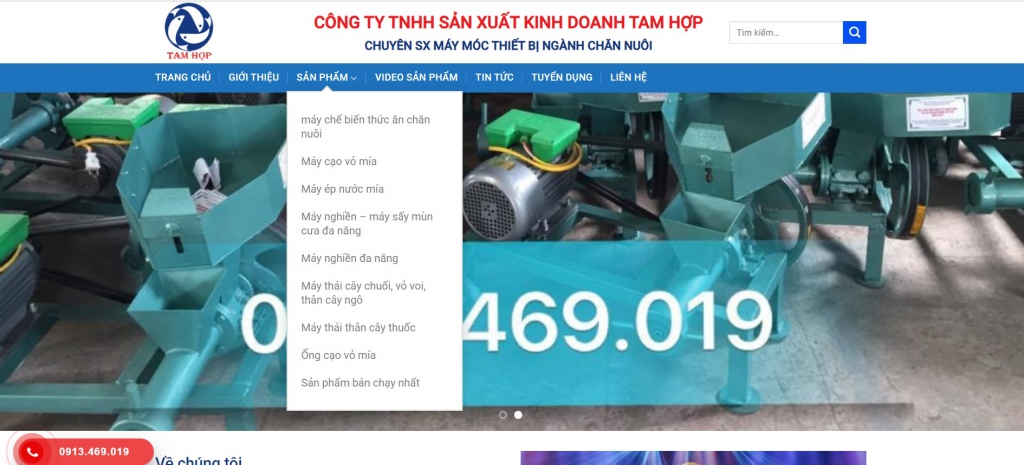 Máy sấy thức ăn chăn nuôi